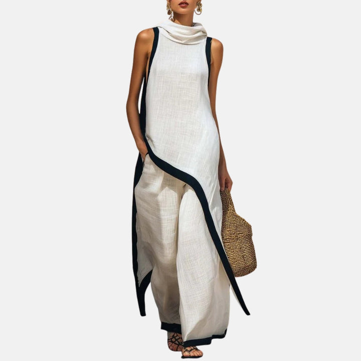 Tessa | Long Tunic and Wide Trouser Set