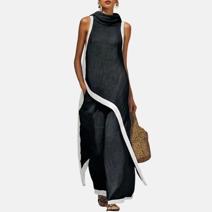 Tessa | Long Tunic and Wide Trouser Set
