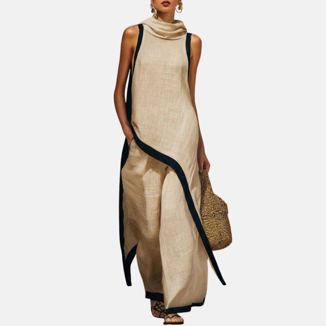 Tessa | Long Tunic and Wide Trouser Set