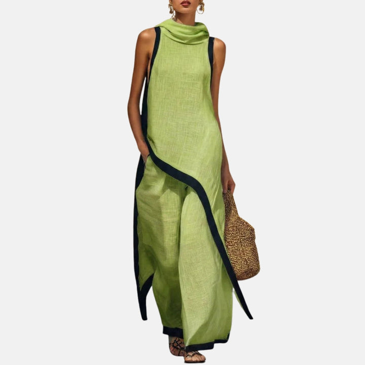 Tessa | Long Tunic and Wide Trouser Set