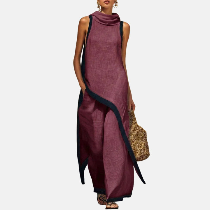 Tessa | Long Tunic and Wide Trouser Set