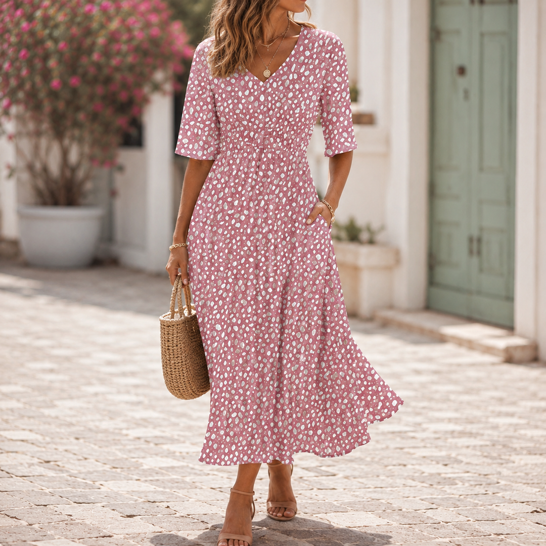 Hazel | Elegant Midi Dress‎