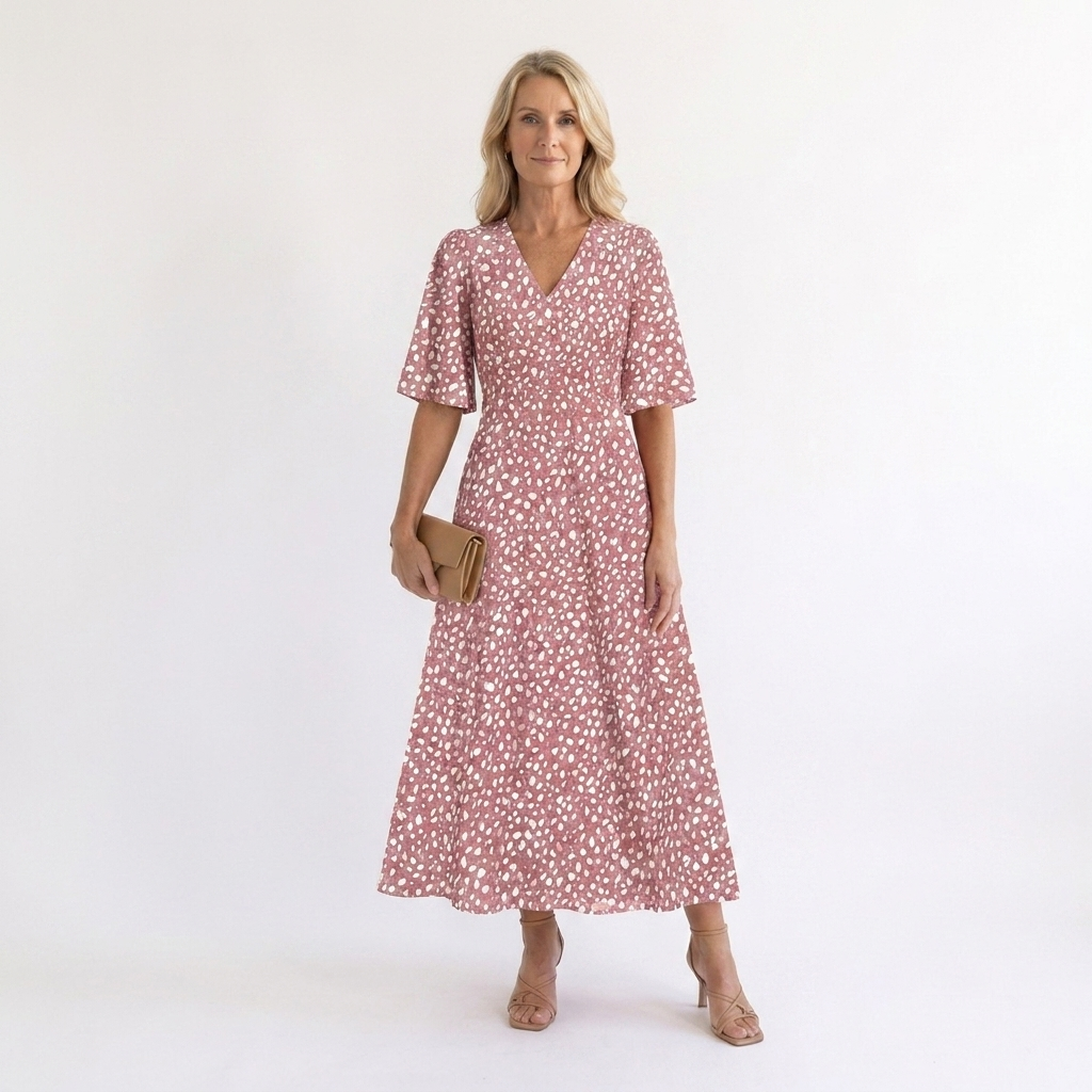 Hazel | Elegant Midi Dress‎