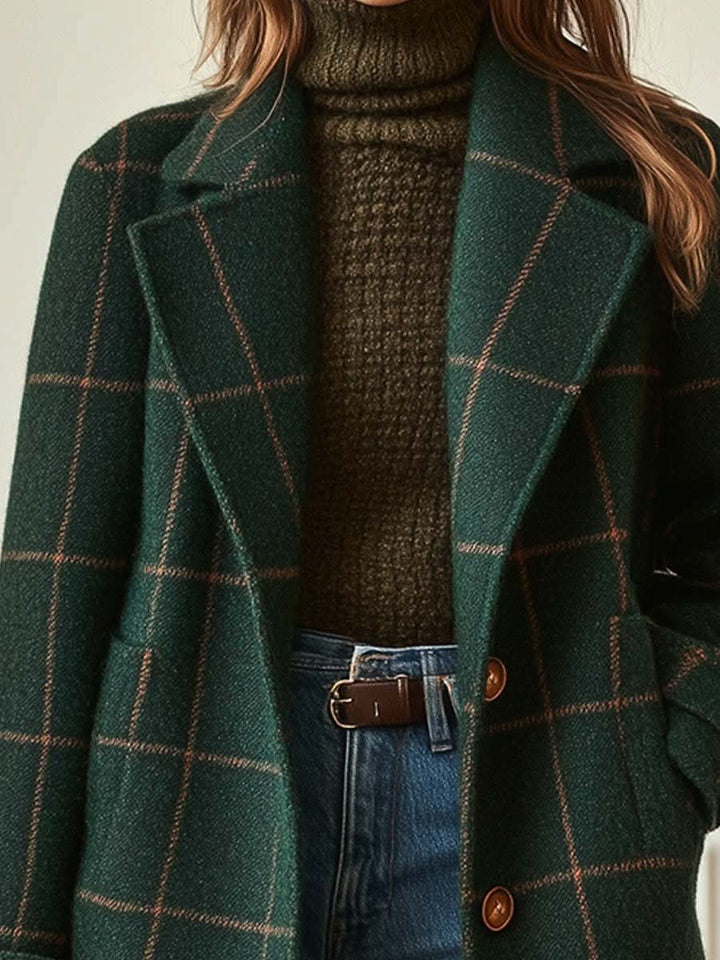 MAUREEN CHECKERED COAT