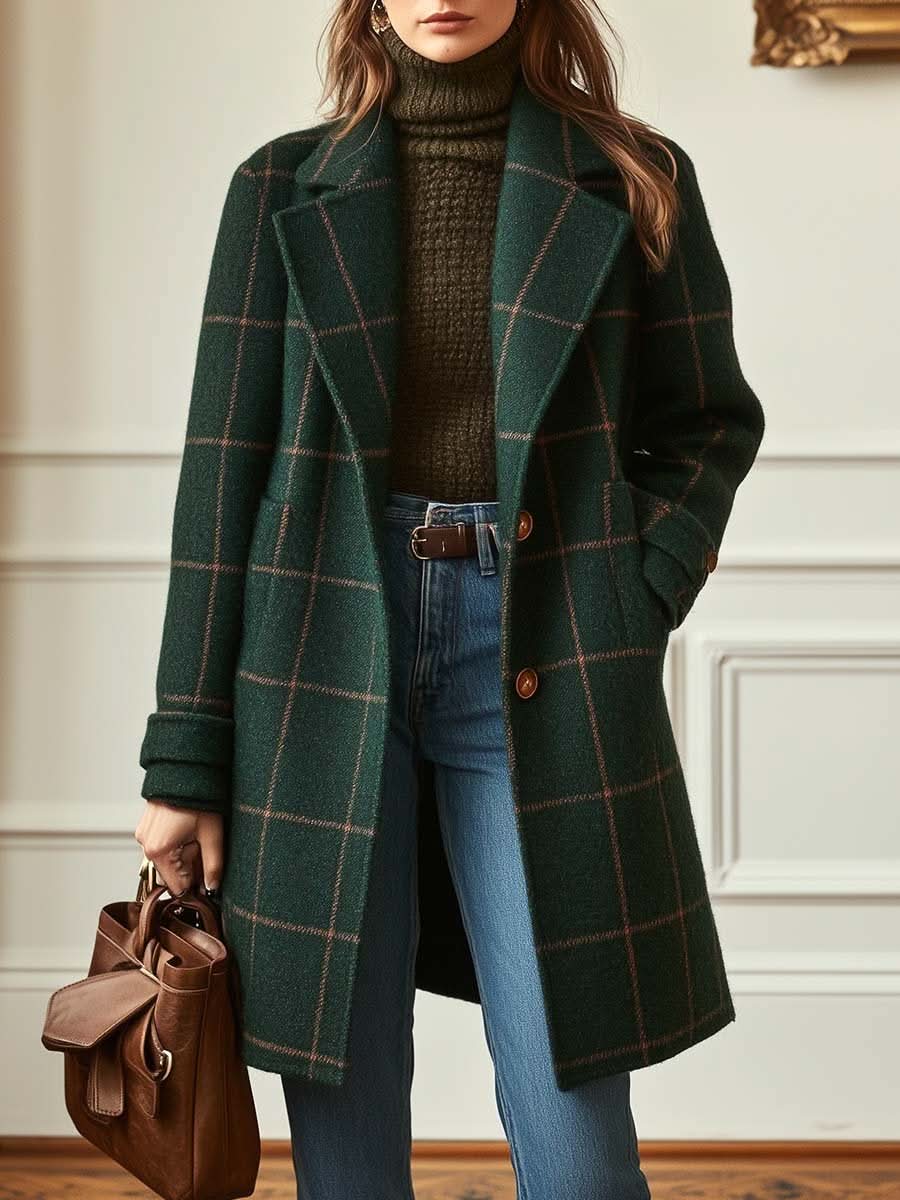 MAUREEN CHECKERED COAT