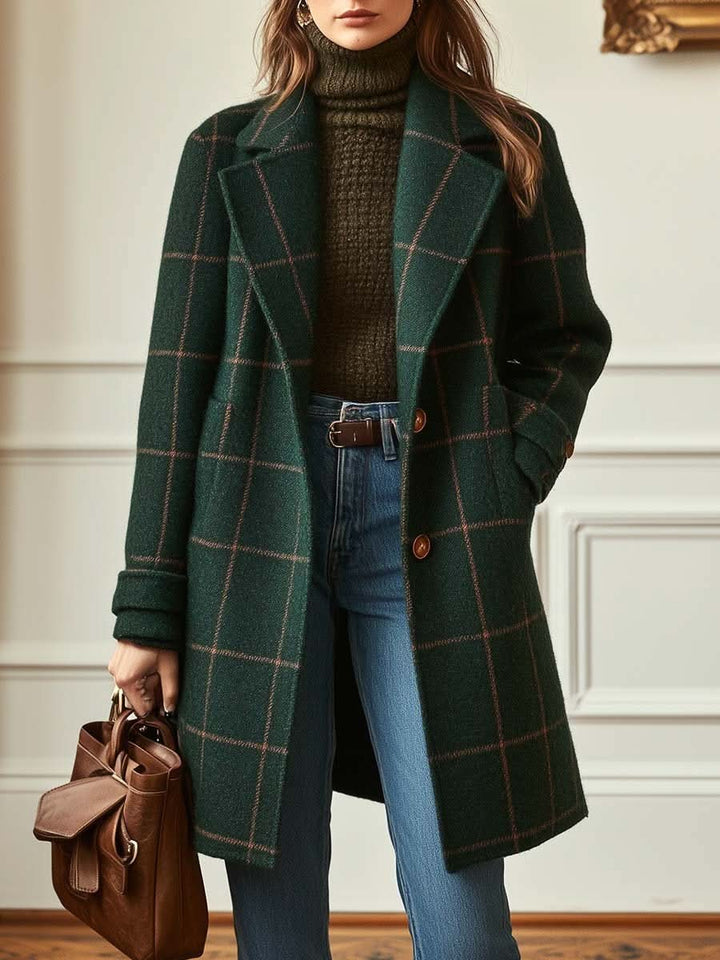 MAUREEN CHECKERED COAT