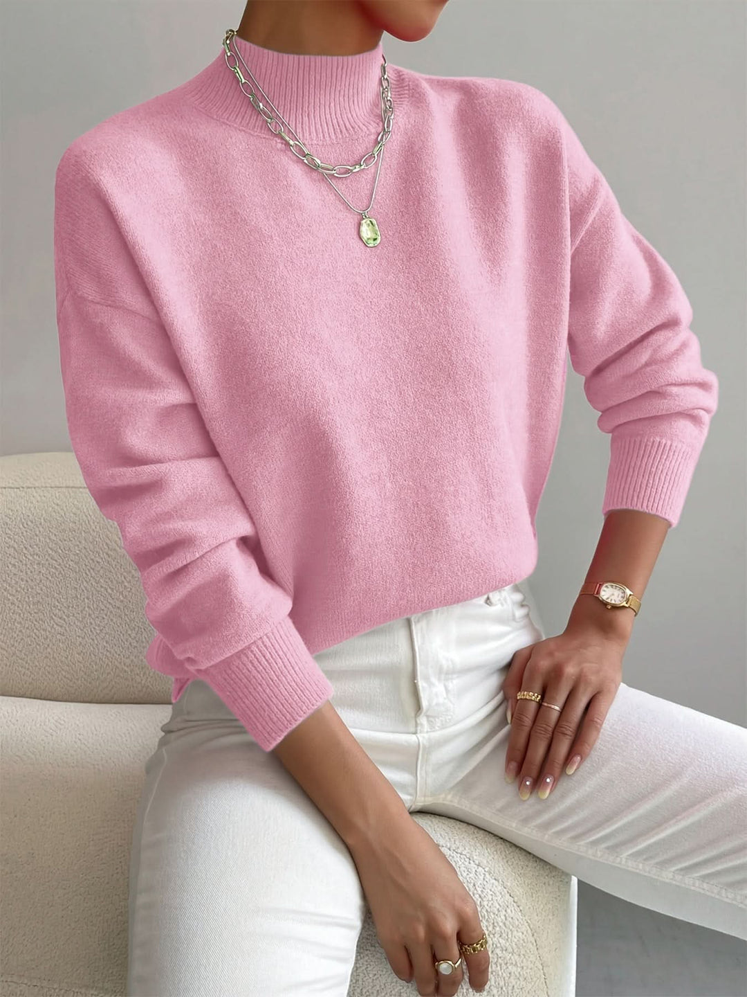 KIERA ROLL NECK JUMPER