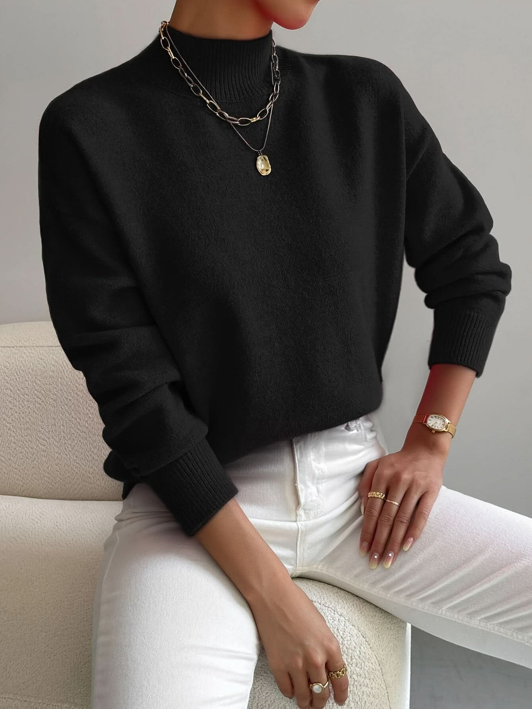 KIERA ROLL NECK JUMPER