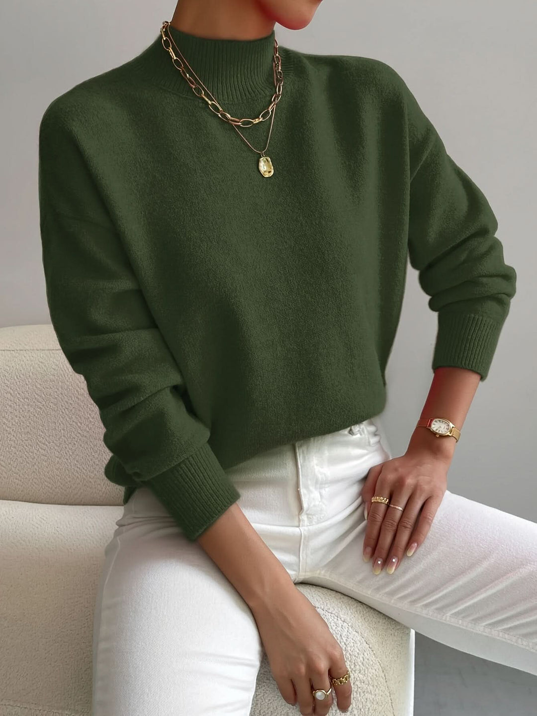 KIERA ROLL NECK JUMPER